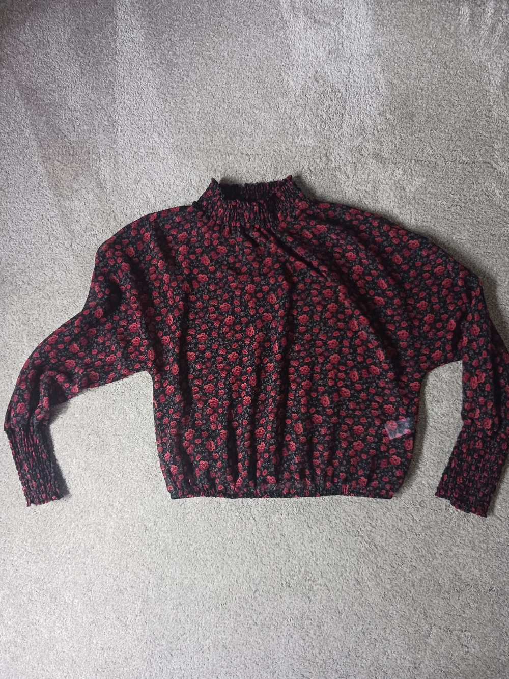 Dynamite Sheer Floral Top